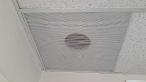 Perforated Diffuser with various neck sizes