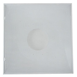 Details about   Stainless Steel Perforated Ceiling Diffuser 12" Round Supply Collar